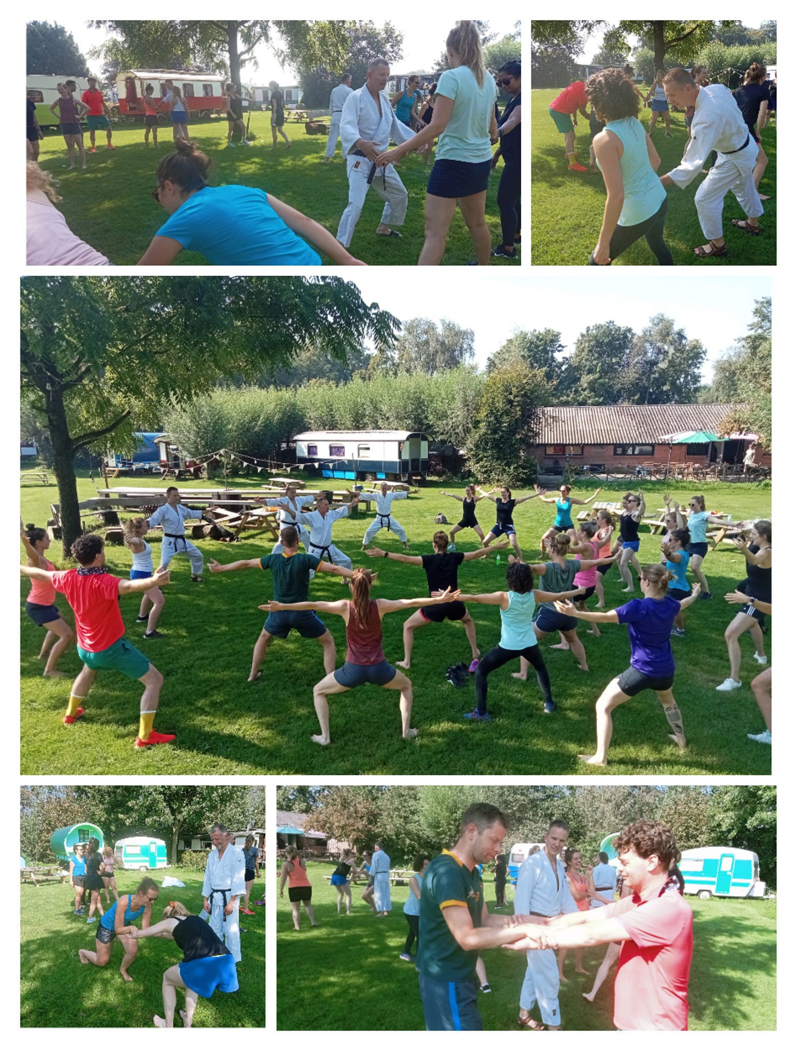 Aikido team activiteit met UMC Utrecht